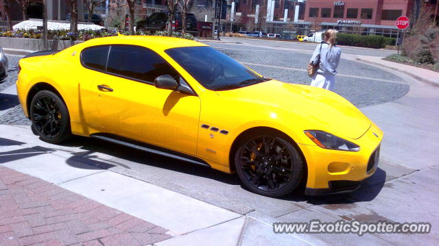 Maserati GranTurismo spotted in Cherry Creek, Colorado