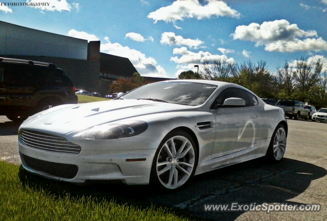 Aston Martin DBS spotted in Carmel, Indiana