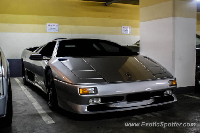 Lamborghini Diablo spotted in Sandton, South Africa