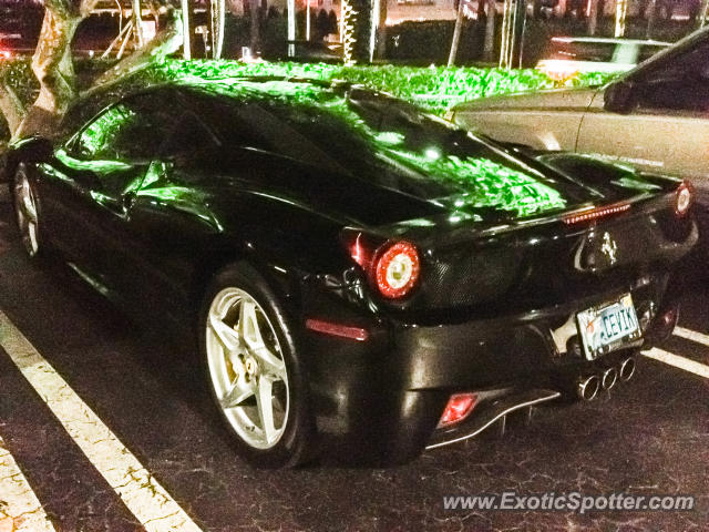 Ferrari 458 Italia spotted in Bal Harbour, Florida