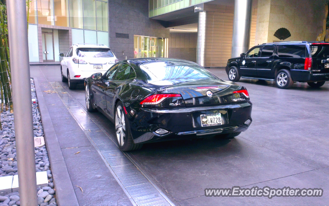 Fisker Karma spotted in Las Vegas, Nevada