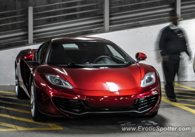 Mclaren MP4-12C spotted in Charlestown, Massachusetts