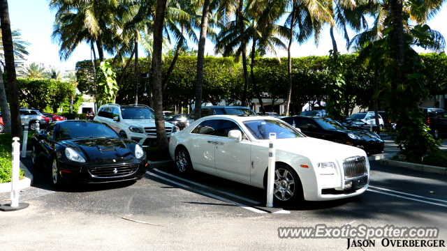 Ferrari California spotted in Bal Harbour, Florida