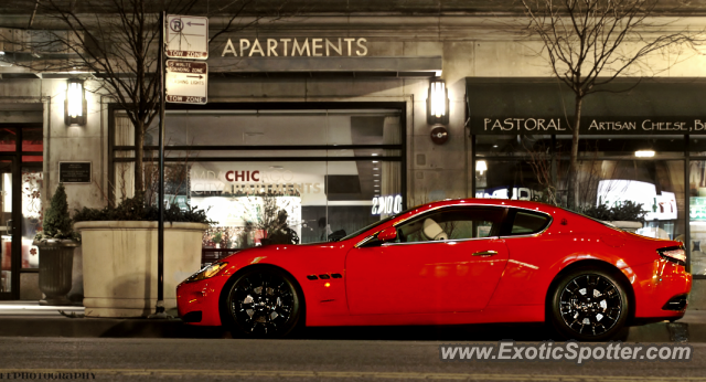 Maserati GranTurismo spotted in Chicago, Illinois