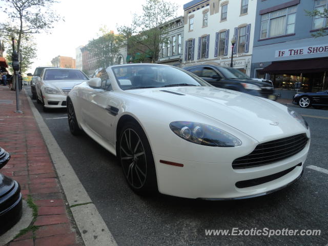 Aston Martin Vantage spotted in Red Bank, New Jersey