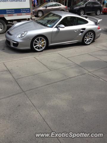 Porsche 911 GT2 spotted in Montreal, Canada