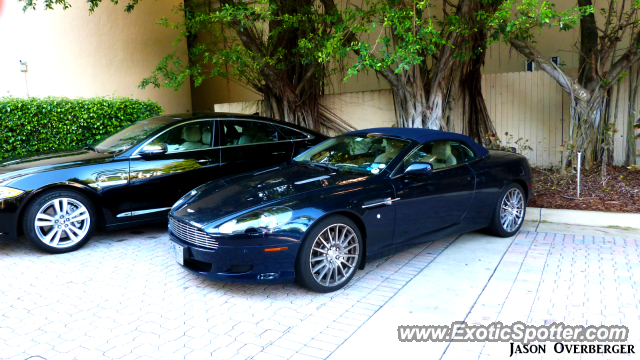 Aston Martin DB9 spotted in Aventura, Florida