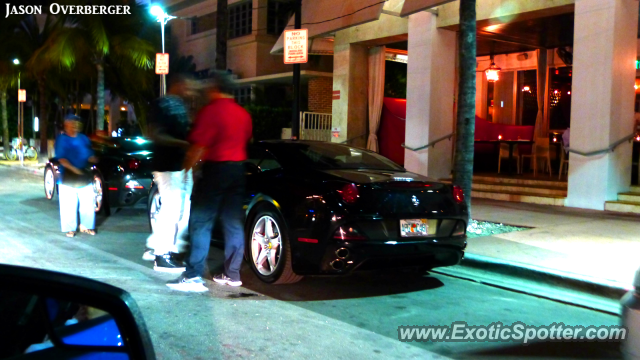 Ferrari California spotted in South Beach, Florida