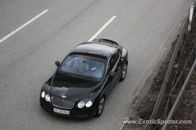 Bentley Continental spotted in Lyngby, Denmark