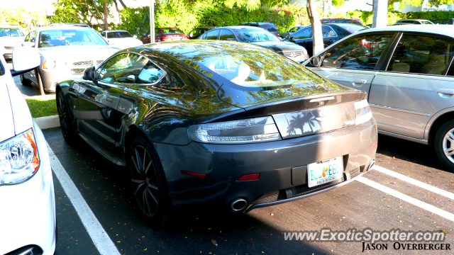 Aston Martin Vantage spotted in Aventura, Florida