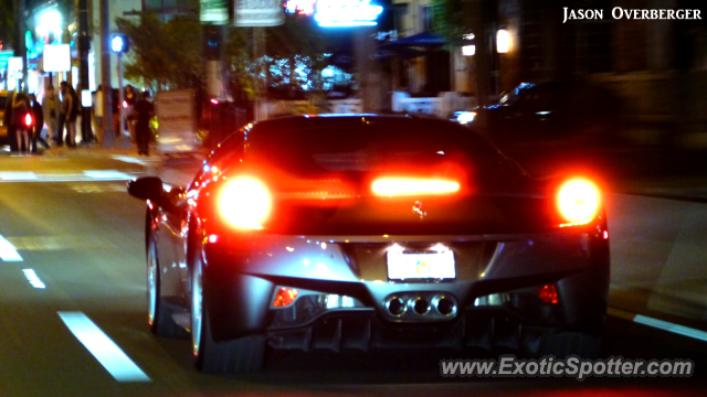 Ferrari 458 Italia spotted in South Beach, Florida