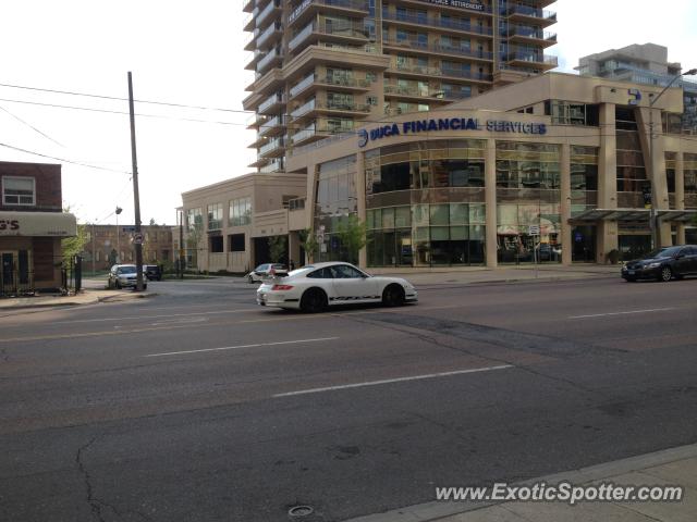 Porsche 911 GT3 spotted in Toronto, Canada