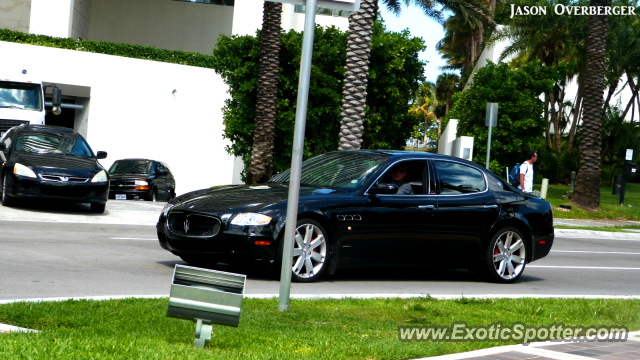 Maserati Quattroporte spotted in Bal Harbour, Florida