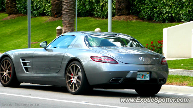 Mercedes SLS AMG spotted in Bal Harbour, Florida