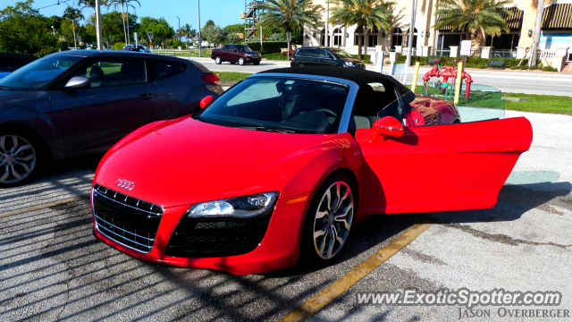 Audi R8 spotted in Bal Harbour, Florida