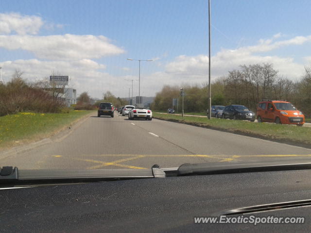 Lamborghini Gallardo spotted in Swansea, United Kingdom