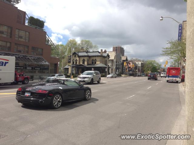 Audi R8 spotted in Toronto, Canada