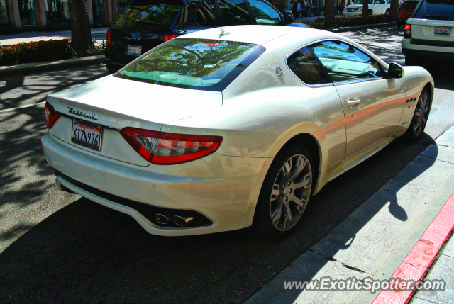 Maserati GranTurismo spotted in Beverly Hills, California