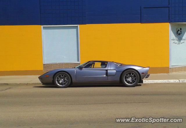 Ford GT spotted in Camrose Alberta, Canada