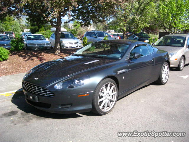 Aston Martin DB9 spotted in Ashland, Oregon