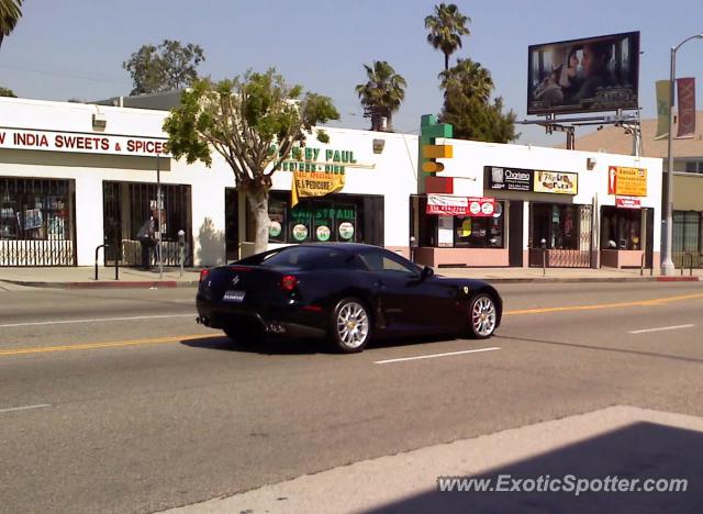 Ferrari 599GTB spotted in LOS ANGELES, CA, California