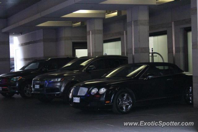 Bentley Continental spotted in Toronto, Canada