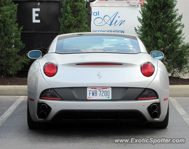 Ferrari California spotted in Columbus, Ohio