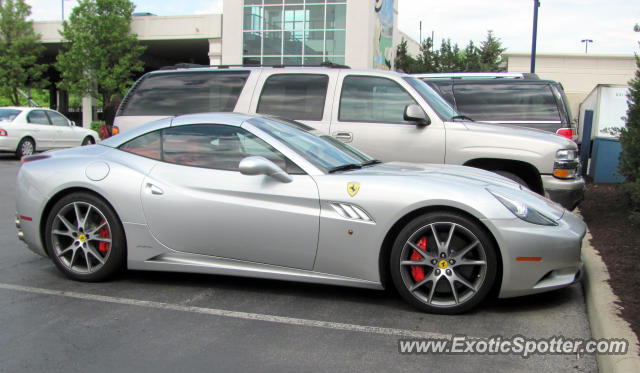 Ferrari California spotted in Columbus, Ohio