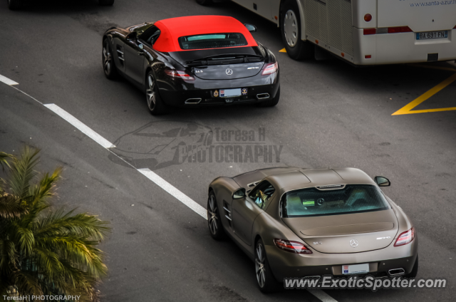 Mercedes SLS AMG spotted in Monaco, Monaco