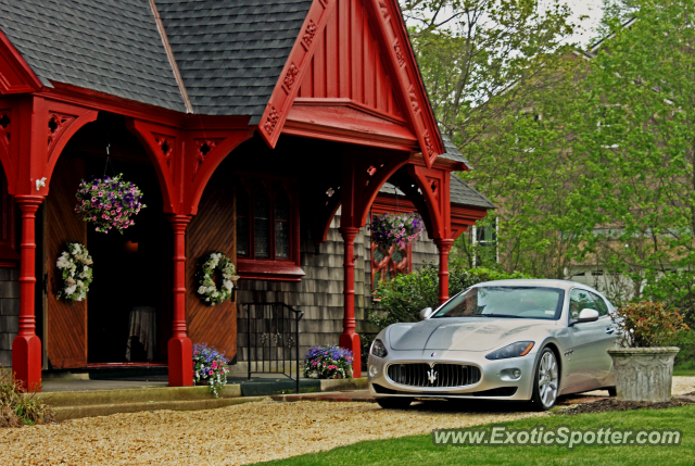 Maserati GranTurismo spotted in Deal, New Jersey