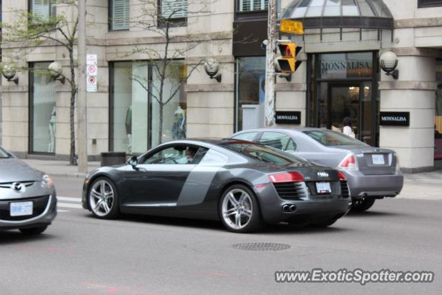 Audi R8 spotted in Toronto, Canada