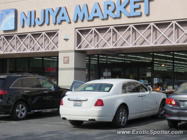 Rolls Royce Ghost spotted in City of Industry, California