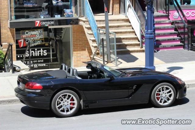 Dodge Viper spotted in Toronto, Canada