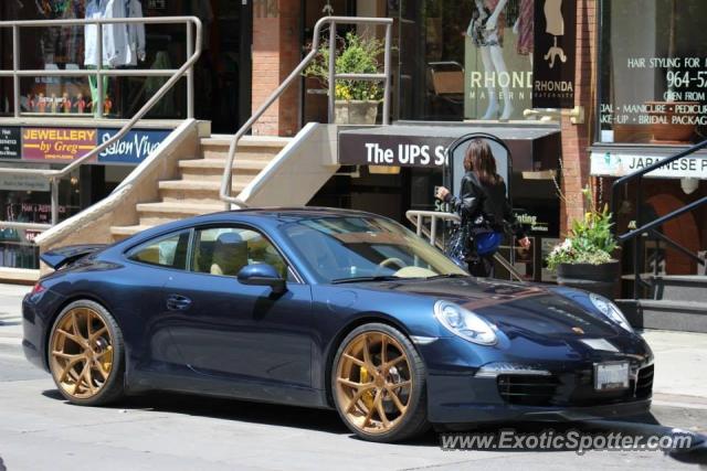 Porsche 911 spotted in Toronto, Canada