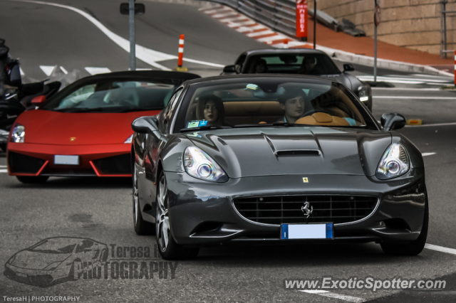 Ferrari California spotted in Monaco, Monaco