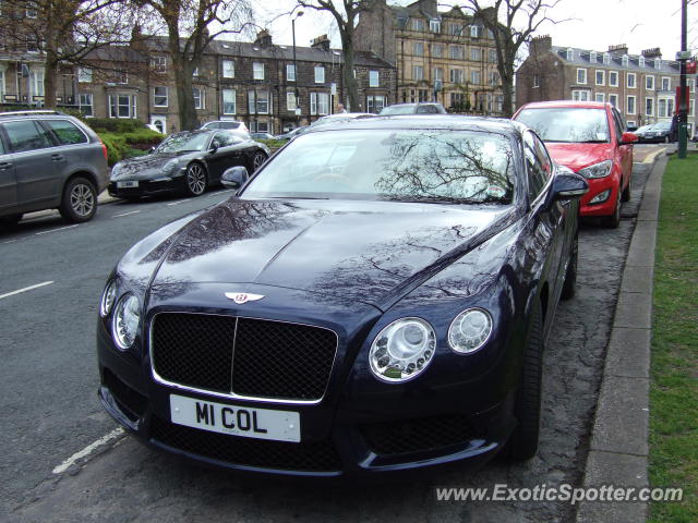 Bentley Continental spotted in Harrogate, United Kingdom