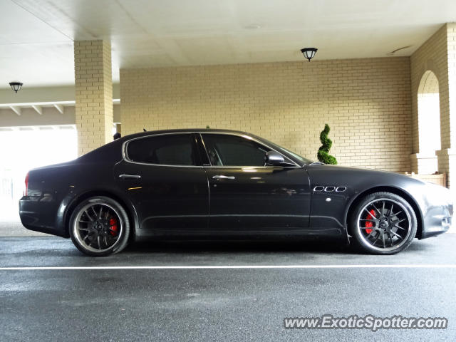 Maserati Quattroporte spotted in Hershey, Pennsylvania