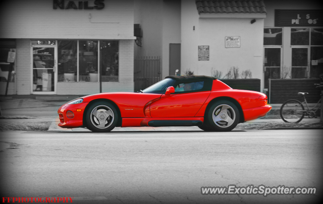 Dodge Viper spotted in Miami, Florida