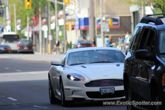 Aston Martin DBS spotted in Toronto, Canada