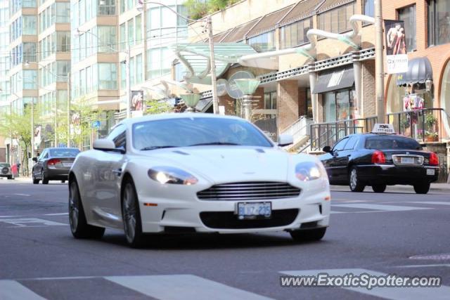 Aston Martin DBS spotted in Toronto, Canada