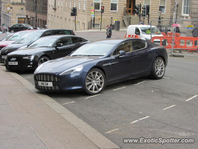 Aston Martin Rapide spotted in Glasgow, United Kingdom