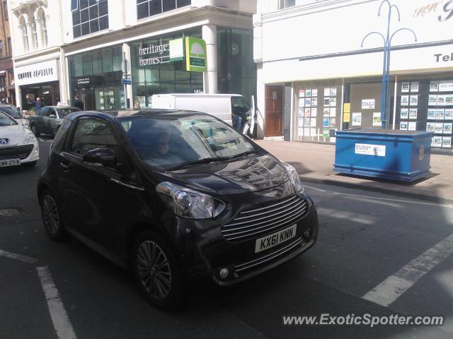 Aston Martin Cygnet spotted in Douglas, United Kingdom