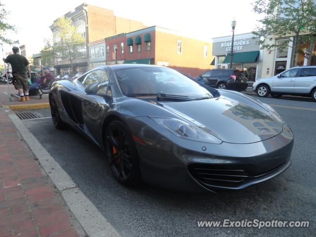 Mclaren MP4-12C spotted in Red Bank, New Jersey