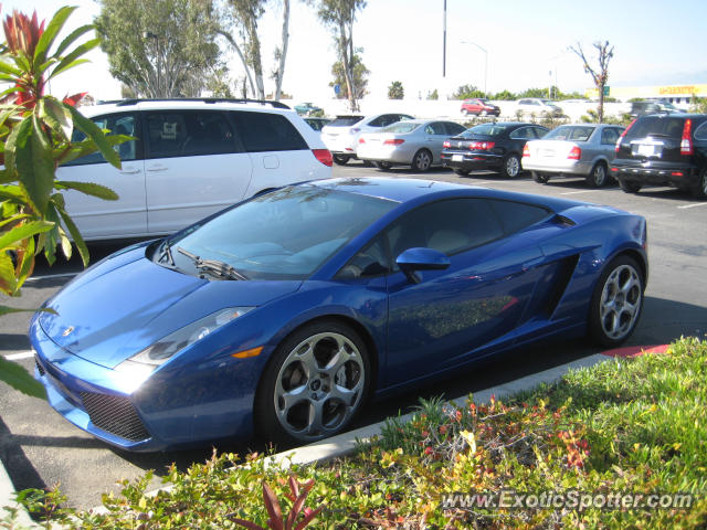 Lamborghini Gallardo spotted in Rowland Heights, California