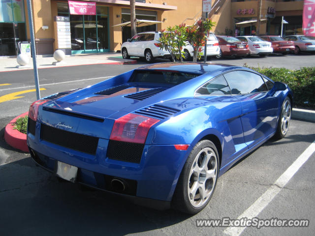 Lamborghini Gallardo spotted in Rowland Heights, California