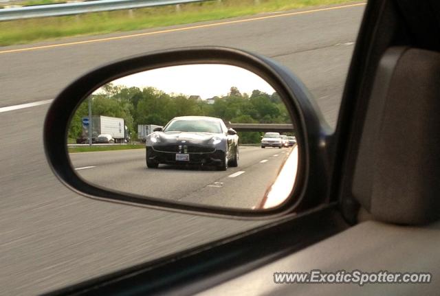 Fisker Karma spotted in Frederick, Maryland