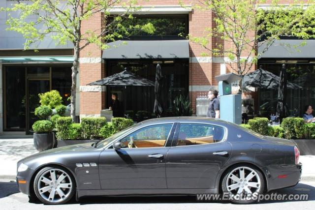 Maserati Quattroporte spotted in Toronto, Canada