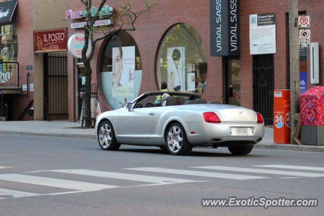 Bentley Continental spotted in Toronto, Canada