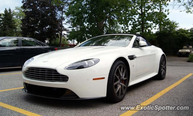 Aston Martin Vantage spotted in Cleveland, Ohio