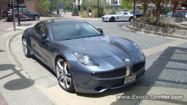 Fisker Karma spotted in Cherry Creek, Colorado